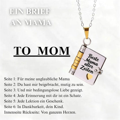 For Daughter - I'm Always With You Book Necklace