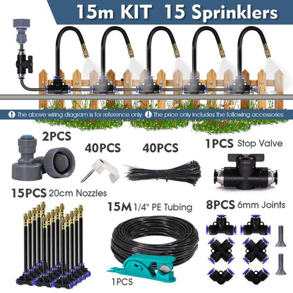 Outdoor Misting Cooling System