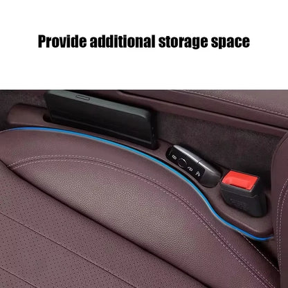 Dual-Slot Car Seat Gap Filler Organizer