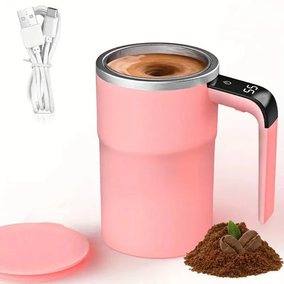 Electric Magnetic Stirring Coffee Mug