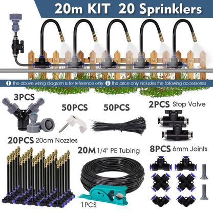 Outdoor Misting Cooling System