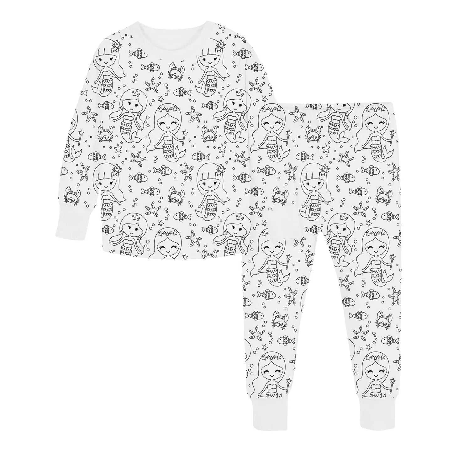 Colorable DIY Kids Pajamas