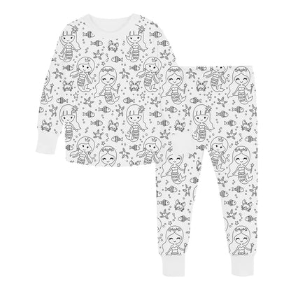 Colorable DIY Kids Pajamas
