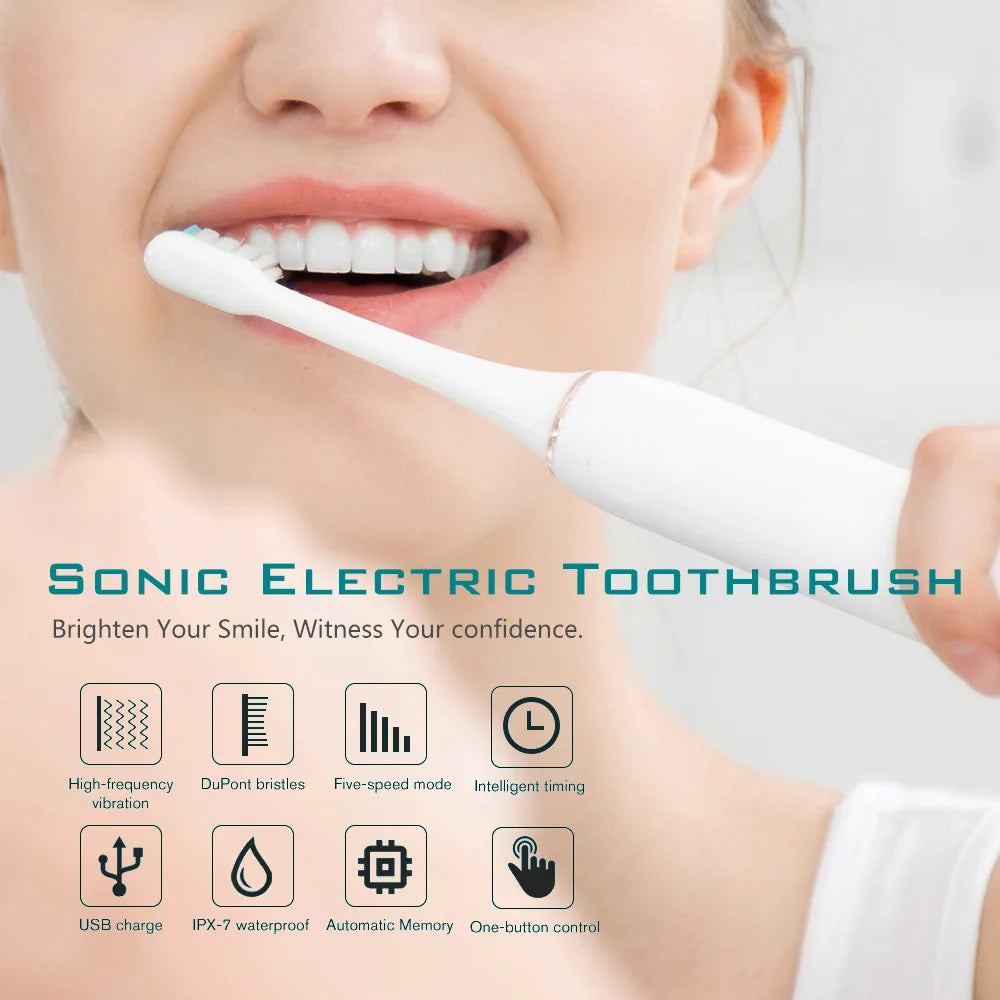 Adult Sonic Electric Toothbrush