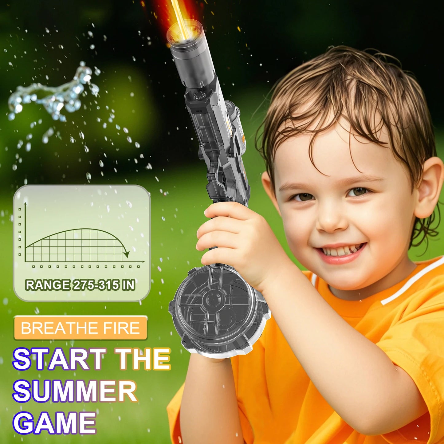Breathe Fire Water Gun