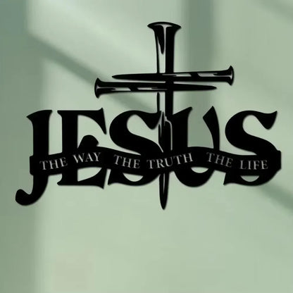 Jesus & Cross Design Wall Art