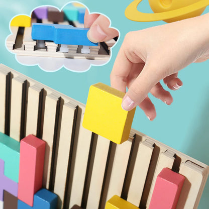 Wooden Stacking Puzzle Toy