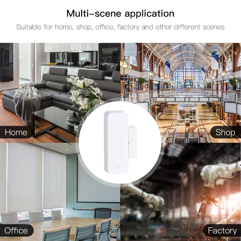 WiFi Smart Door Sensor (Works with Google Home and Alexa)