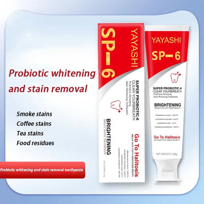 Super Probiotic-6 Toothpaste with 6 Probiotics Oalance Oral Microbiota Strength