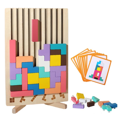 Wooden Stacking Puzzle Toy