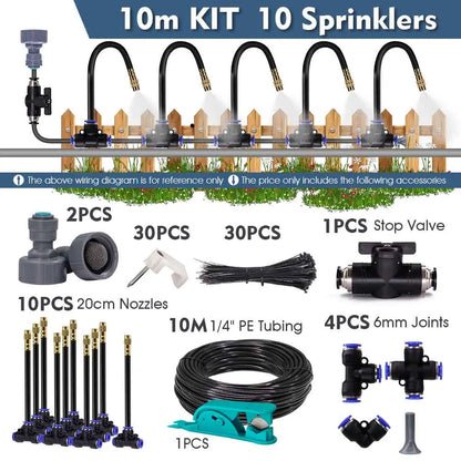 Outdoor Misting Cooling System