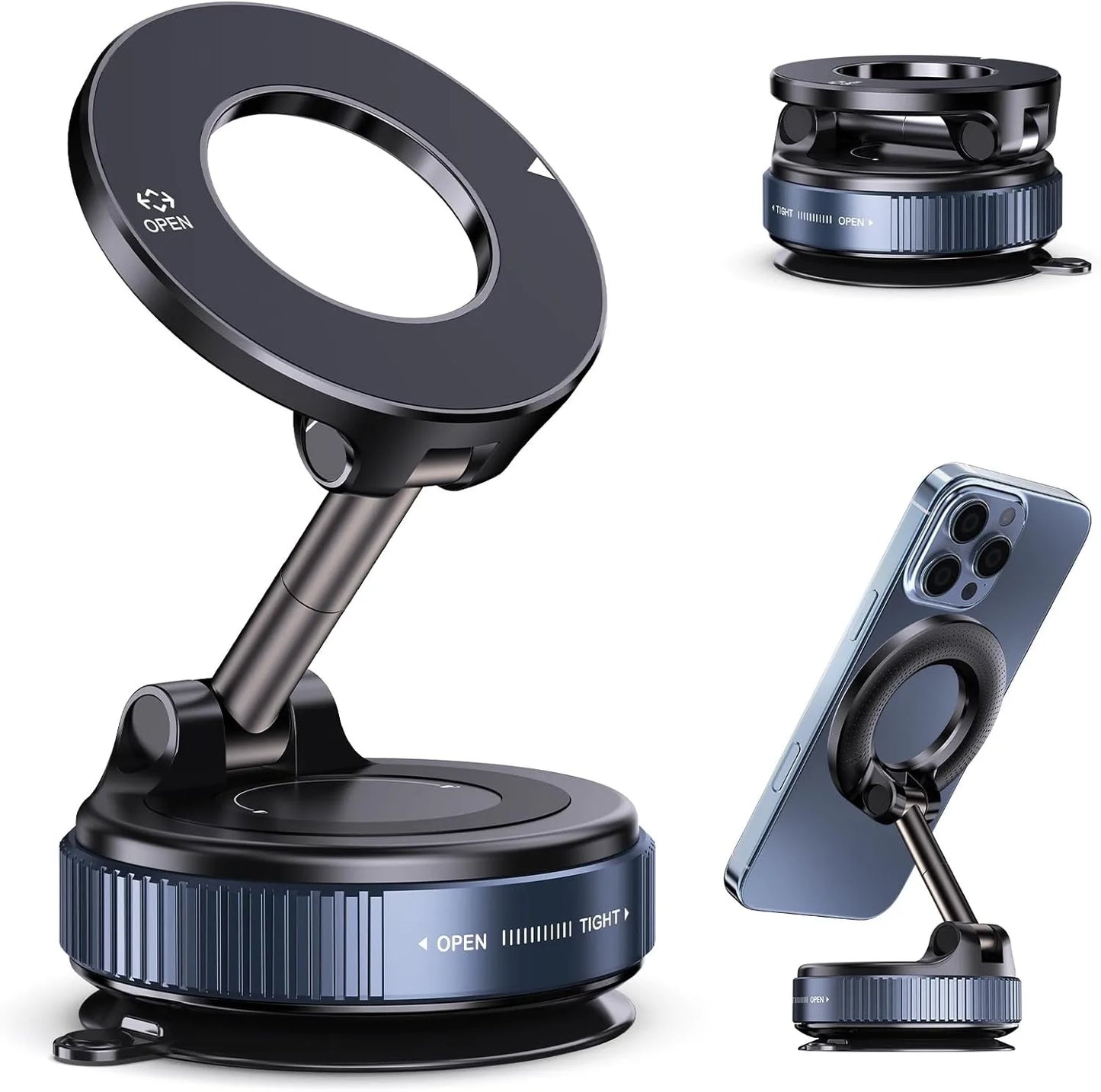 Vacuum Magnetic Phone Holders for Car