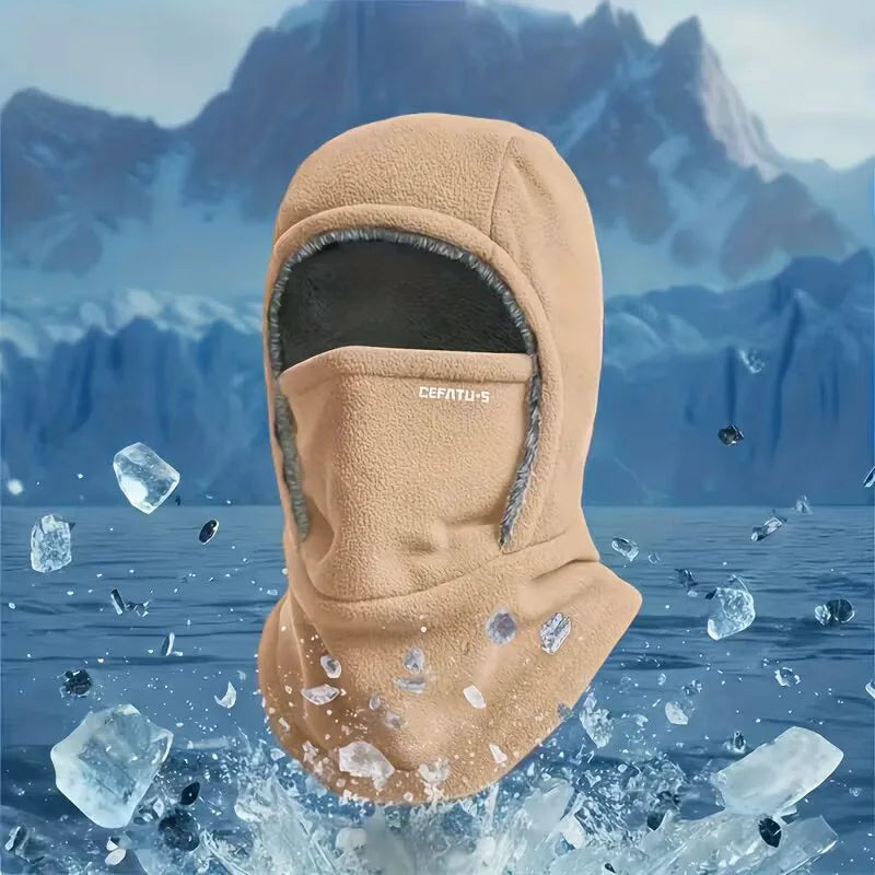 ThermaFleece Balaclava – Windproof 3-in-1 Winter Hat, Mask & Neck Warmer