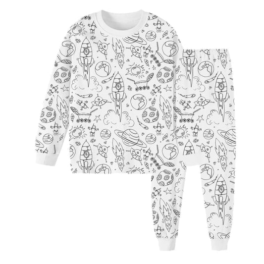 Colorable DIY Kids Pajamas