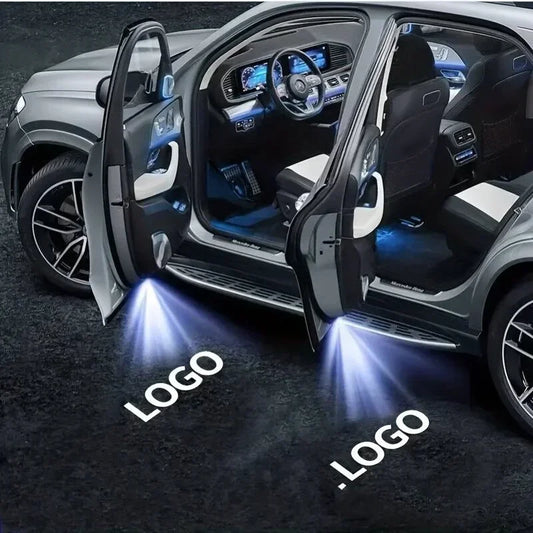 Car Logo Entrance Lights
