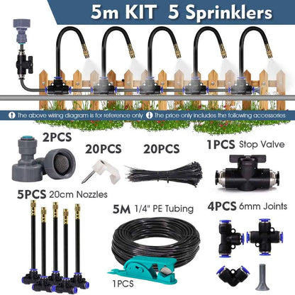 Outdoor Misting Cooling System
