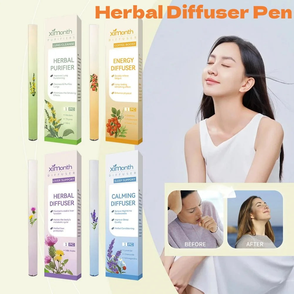 Herbal Diffuser Pen with Mullein Extract